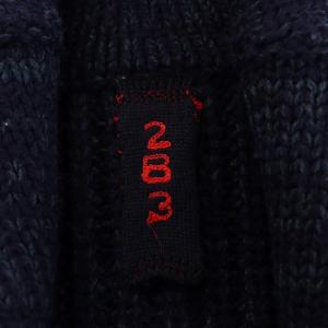 ZANONE 2B3 JOE カーディガン ロゴ ウール 48 紺 ネイビー 7ET JP3 ZB001 /AN30