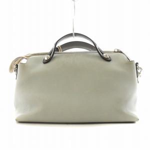 FENDI バイザウェイ ミディアム ハンドバッグ 2way ライトブルー 8BL124