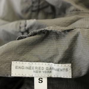 Engineered Garments ナイロン ベスト フード S グレー