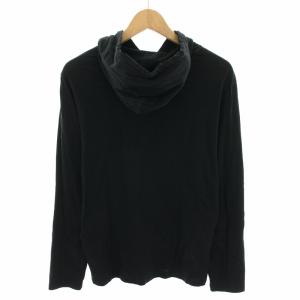 POLO RALPH LAUREN プルオーバーパーカー 長袖 ポロベア プリント S 黒 ブラック /YT