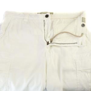 INCOTEX REGULAR FIT ショートパンツ ハーフ 麻 リネン混 31 白 ホワイト /RO