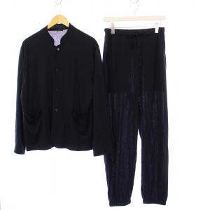 22AW カシミヤシルクニット セットアップ 1 ネイビー X01-06005