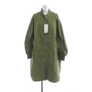 タグ付き ドローコードジップコート ロング 長袖 カーキ 63-19-0017-370 /RO