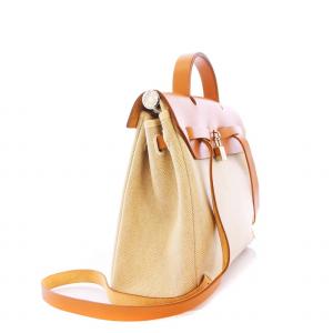 HERMES エールバッグPM 2WAYバッグ トワルアッシュ ナチュラル