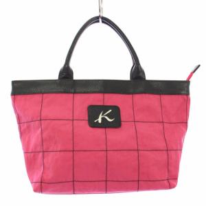 ハンドバッグ トートバッグナイロン ピンク /TK