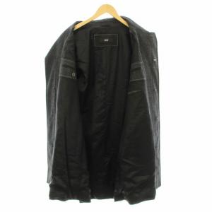 HUGO BOSS ステンカラーコート ロング ウール カシミヤ混 IT50 グレー 50136436 /KU