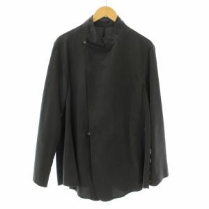 ARMANI COLLEZIONI セットアップ 上下 ジャケット ブルゾン パンツ ジップフライ 52 50 グレー HL2511 HP10C1