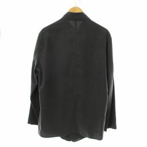 ARMANI COLLEZIONI セットアップ 上下 ジャケット ブルゾン パンツ ジップフライ 52 50 グレー HL2511 HP10C1