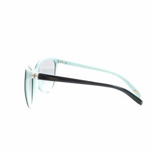TIFFANY&Co. サングラス グラデーション 5816 140 黒 ブラック 水色 ライトブルー TF4089-B-F /AN4
