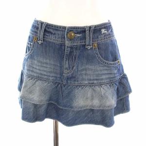 ティアード スカート ミニ デニム 24 ブルー FX526-360-30 /YM