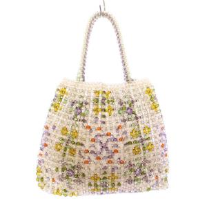 ハンドバッグ ビーズ マルチカラー /BB