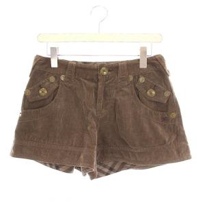 コーデュロイ ショートパンツ 38 茶 FQF09-507-54 /YM
