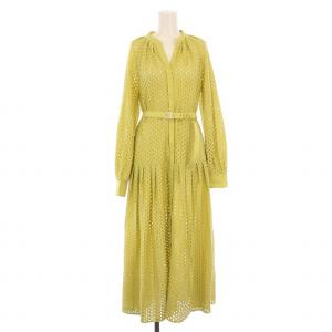 25SS メッシュレースカフタンワンピース