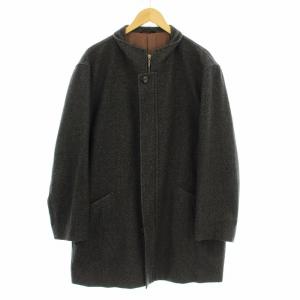 カシミヤ スタンドカラーコート KA6978 コート LL グレー /G