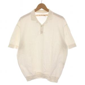 高撚糸カノコ ARMYレトロポロ ポロシャツ 半袖 3 白 K1704SC193 /YM