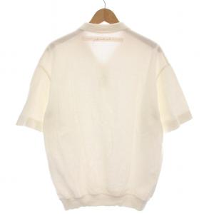 KAPITAL 高撚糸カノコ ARMYレトロポロ ポロシャツ 半袖 3 白 K1704SC193 /YM