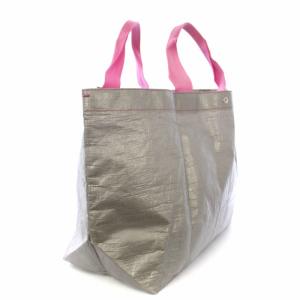 Hervé Chapelier マルシェショルダーバッグ トートバッグ グレー 4014PP /TK