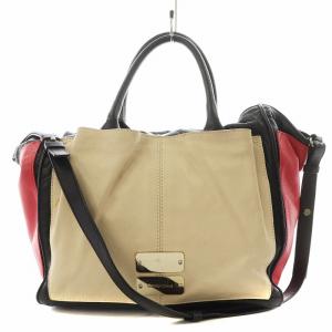 ハンドバッグ ショルダーバッグ 2way レザー ピンク ベージュ 黒 ブラック /AN4 D OH