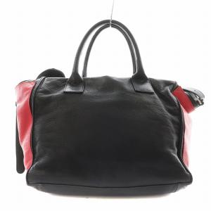 SEE BY CHLOE ハンドバッグ ショルダーバッグ 2way レザー ピンク ベージュ 黒 ブラック /AN4 D OH