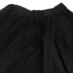 mizuiro ind mizuiroind フレアスカート マキシ ロング イージー 黒 ブラック /RO