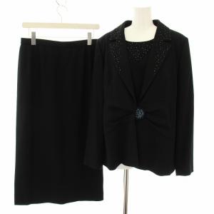 オリジナル ORIGINAL スーツ セットアップ 3点セット テーラードジャケット カットソー ブラウス