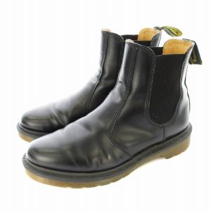 CHELSEA チェルシーブーツ ショートブーツ サイドゴア レザー UK6 25cm 黒 ブラック 10297