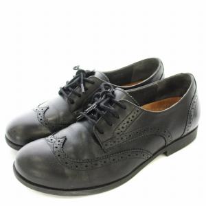 LARAMIE LOW 1006908 ララミー ウィングチップ レザーシューズ ドレス 25cm 黒