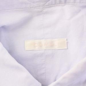 COMOLI コモリシャツ 長袖 コットン 2 水色 N03-02002 /KH