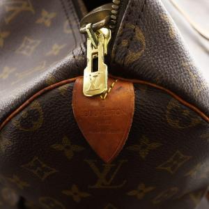 LOUIS VUITTON キーポル50 モノグラム ボストンバッグ ブラウン M41426