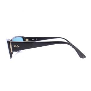 Ray-Ban サングラス アイウェア 眼鏡 メガネ スクエア カラーレンズ 度入り 5915 140 黒 ブラック 青