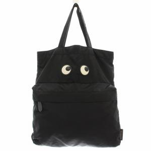 EYES ナイロン トートバッグ ブラック