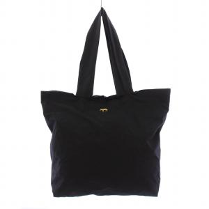 tube bag チューブバッグ トートバッグ ハンドバッグ ワンポイント 黒 ブラック /BB