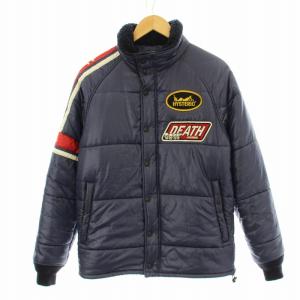 17AW プリマロフトナイロンタフタ スタンドカラージャケット ブルゾン 中綿 ジップアップ ロゴ 刺繍