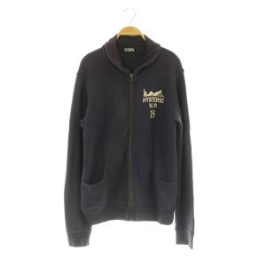 12AW スウェットジャケット ジップアップ 裏起毛 M ネイビー /MY OS
