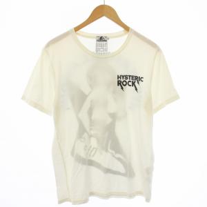 HYSTERIC GLAMOUR 16SS ギターガール Tシャツ カットソー 半袖 M 白 0262CT16 /TK