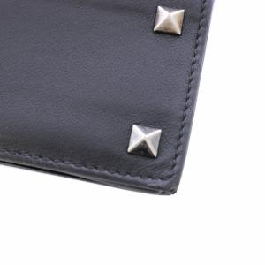 VALENTINO GARAVANI カードケース カードホルダー レザー ロックスタッズ 黒 /TK