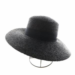 HELEN KAMINSKI ARMADA 麦わら帽子 ハット リボン 黒 ブラック /AN2