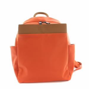 リュックサック デイバッグ ナイロン オレンジ ベージュ 52711-35 /YT