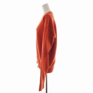TODAYFUL Merinowool Crewneck Knit メリノウールクルーネックニット セーター 長袖 F オレンジ