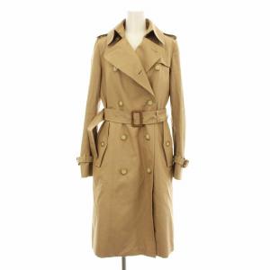 トレンチコート ロング ウールライナー ベルト付き 38 ベージュ G5A25-210-44 /KU