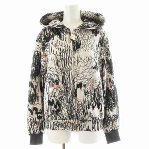 cache-cache パーカー ジップアップ 36 ベージュ ブラック aca8950