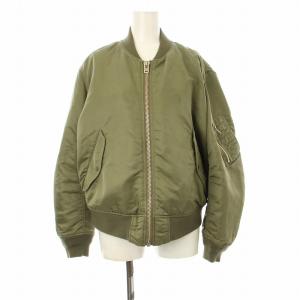 NYLON MA-1 ボンバージャケット ミリタリー ブルゾン 36 カーキ 1625-105-3899