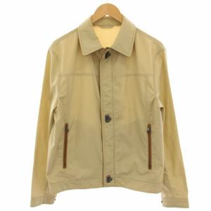 コーチジャケット ブルゾン ジップアップ ガンチーニ 48 ベージュ 136180843 /HN
