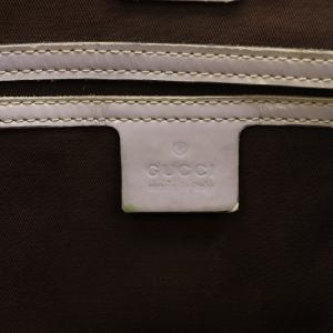 GUCCI GGスプリーム トートバッグ ショルダーバッグ レザー PVC ベージュ 紫 パープル 197953 /AN26
