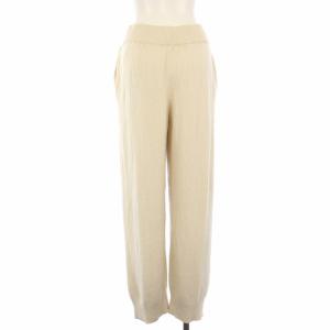 TODAYFUL 23AW Easy Rib Knit Pants イージーパンツ ニット 38 ベージュ 12320708
