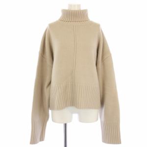Heavy Turtle Knit ニット セーター 長袖 タートルネック F ベージュ 12020529