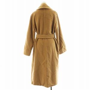 Max Mara ラップコート ウール カシミヤ混 36 キャメル