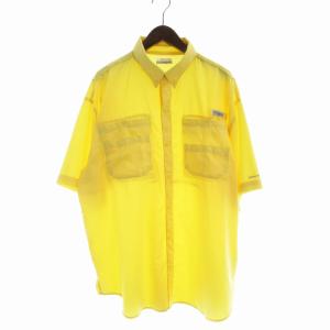 PFG フィッシングシャツ ナイロン XL 黄 イエロー FM7266 /EE