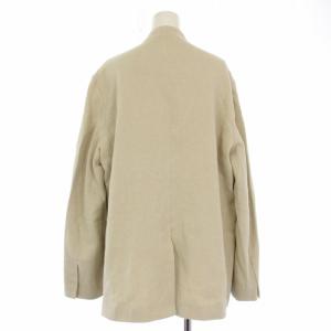 TODAYFUL リネンオーバージャケット ノーカラー 38 ベージュ 12010102 /TK