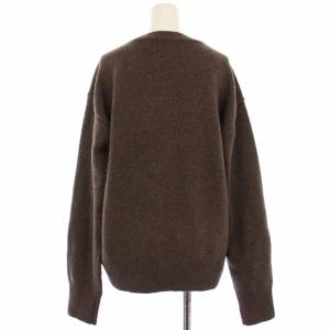 TODAYFUL 23AW Merinowool Crewneck Knit ニット セーター 長袖 F ブラウン 12320515